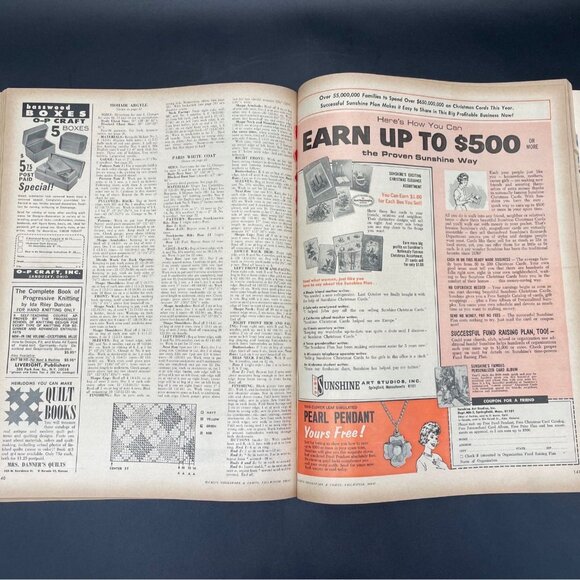 Vintage McCalls Needlework Craft Knitting Art Collage Crafts Fall Winter 1966-67 - Picture 7 of 10